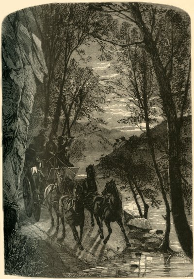 Il salto degli amanti - Avvicinamento di notte da Henry Duff Linton