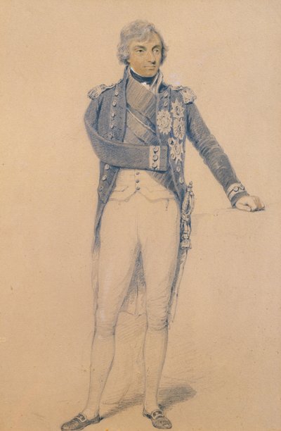 Horatio Nelson (1758-1805) da Henry Edridge