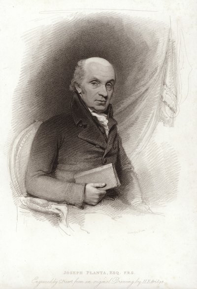 Joseph Planta da Henry Edridge