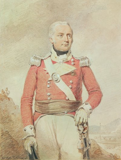 Maggior Generale Patrick McKenzie, 1808 da Henry Edridge