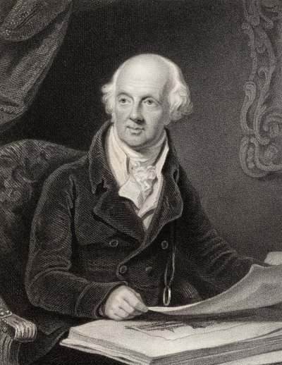 Sir Abraham Hume, 2° Barone, inciso da J.Jenkins, da 