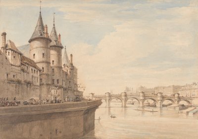 La Conciergerie, Parigi da Henry Edridge