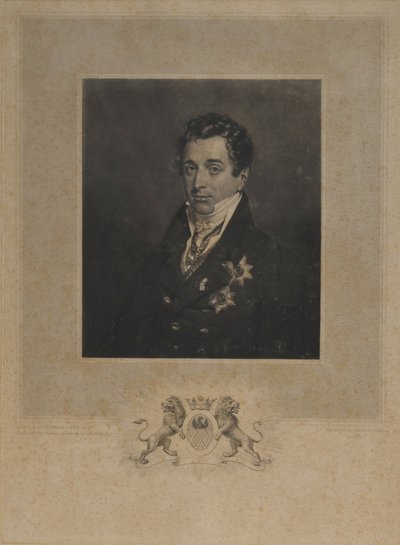 Ritratto di Kyrill Alexandrovich Naryshkin 1786-1838 da Henry Edward Dawe