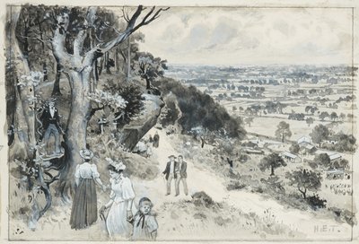 Alderley Edge, Un Picnic da Henry Edward Tidmarsh