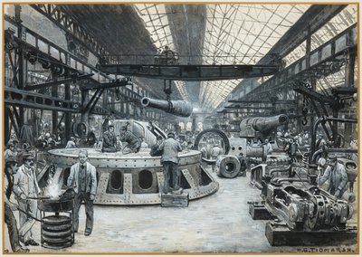 Baia nel Negozio di Montaggio di Sir Joseph Whitworth e Co. da Henry Edward Tidmarsh