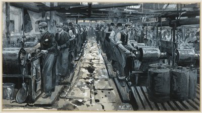 Tintoria presso i Lavori di Worrall da Henry Edward Tidmarsh