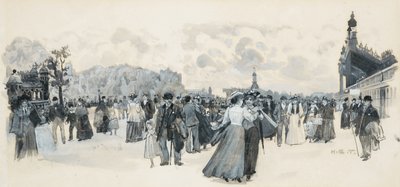 Nei Giardini di Belle Vue da Henry Edward Tidmarsh