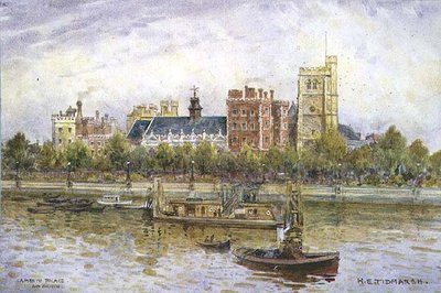 Palazzo e Chiesa di Lambeth da Henry Edward Tidmarsh