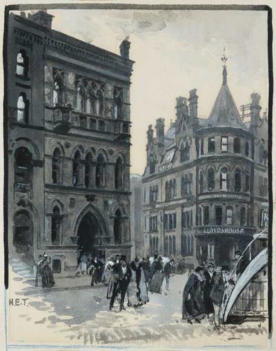 Memorial Hall, Albert Square da Henry Edward Tidmarsh