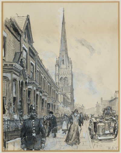 Chiesa Presbiteriana, Brunswick Street da Henry Edward Tidmarsh