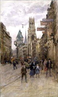 San Dunstan in the West, 1922 da Henry Edward Tidmarsh
