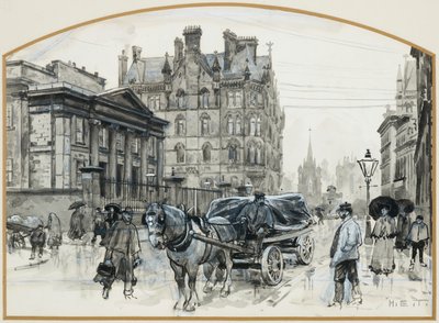 La casa di riunione degli amici, Mount Street da Henry Edward Tidmarsh
