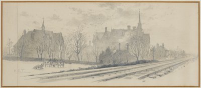 La Scuola Orfani dei Commercianti e Impiegati di Manchester da Henry Edward Tidmarsh