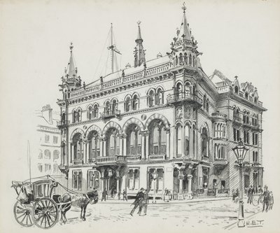 Il Reform Club, King Street da Henry Edward Tidmarsh