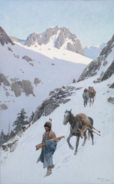 Una caccia di successo, 1906 da Henry Francois Farny