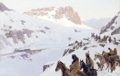 Mattina di un nuovo giorno, 1906 da Henry Francois Farny