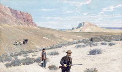 Theodore Roosevelt "Caccia al gallo cedrone" da Henry Francois Farny