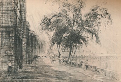 Di tutte le strade di Parigi la Senna è la più interessante, c1927, 1927 da Henry Franks Waring