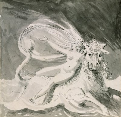 Europa e il toro da Johann Heinrich Füssli