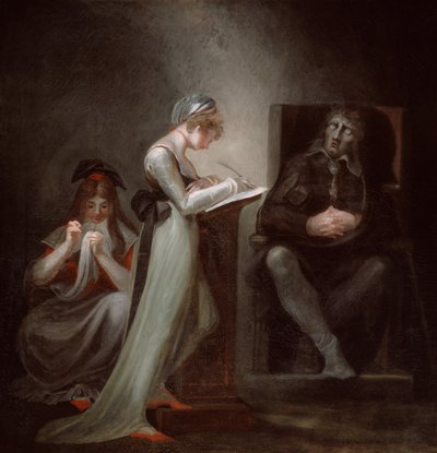 Milton che detta alla sua figlia da Johann Heinrich Füssli