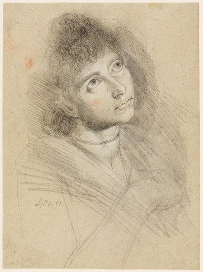 Ritratto di una Donna (Martha Hess) da Johann Heinrich Füssli