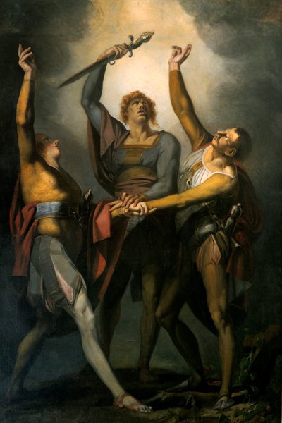 Il giuramento del Rutli, 1778-1781 da Johann Heinrich Füssli