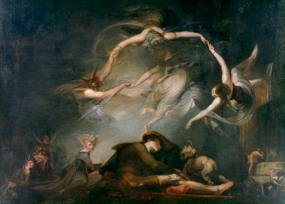 Il sogno dei pastori, da Paradiso Perduto, 1793 da Johann Heinrich Füssli