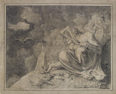 La strega e la mandragora, XVIII secolo da Johann Heinrich Füssli