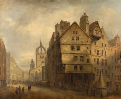 Il Vecchio West Bow, Edimburgo da Henry G. Duguid
