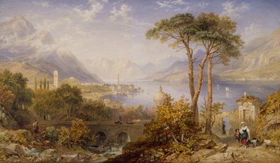 Lago di Como da Henry Gastineau
