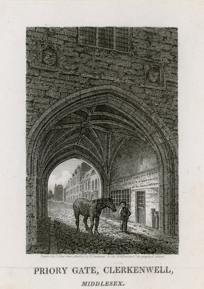 Porta di San Giovanni, Clerkenwell da Henry Gastineau