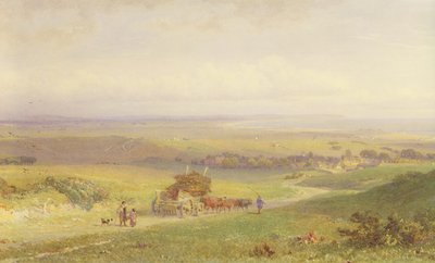 Baia di Pevensey, Sussex, 1868 da Henry George Hine