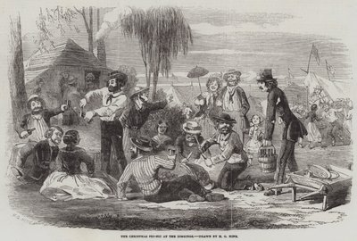 Il Picnic di Natale ai Cantieri da Henry George Hine
