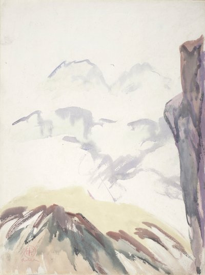 Studio di montagna da Henry George Keller