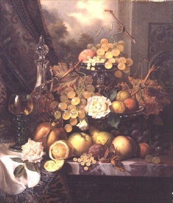 Natura morta con frutta da Henry George Todd
