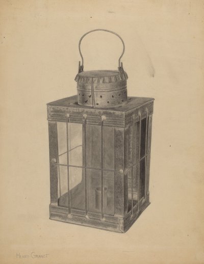 Lanterna per candela da Henry Granet