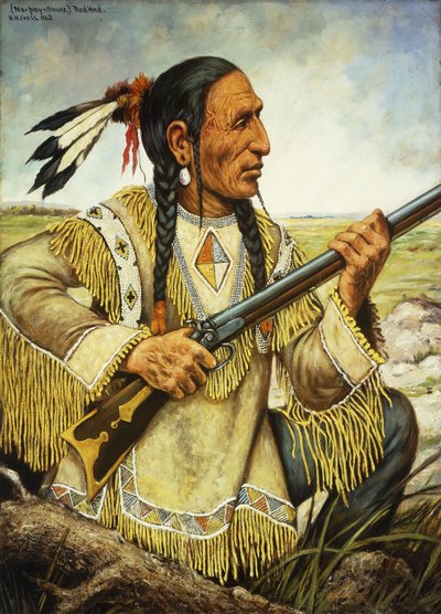 (Na-Pay-Shure) Mano Rossa, 1862 da Henry H. Cross
