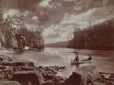 Lower Jaws, Dells of the Wisconsin, 1903 (foto) da Henry Hamilton Bennett