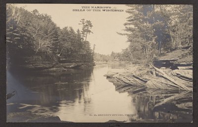 Le Narrows Dells del Wisconsin da Henry Hamilton Bennett