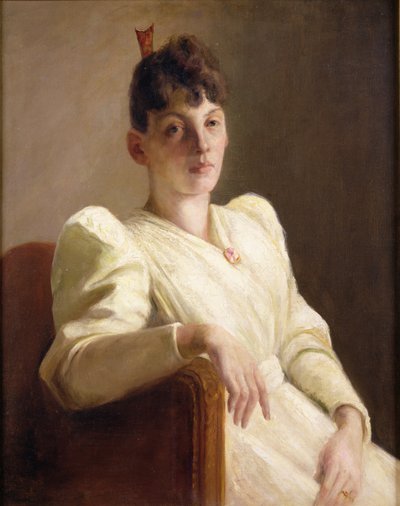 Ritratto di una giovane donna da Henry Hammond Ahl