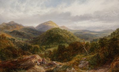 Il campo britannico e il faro di Herefordshire da Henry Harris Lines