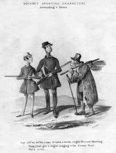 Personaggi sportivi cockney. Stupire un nativo, XIX secolo da Henry Heath