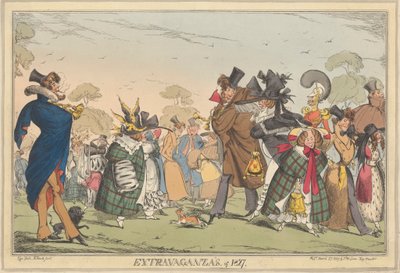 Stravaganze del 1827 da Henry Heath