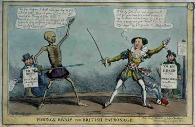 "Rivali Stranieri per il Patronato Britannico", pub. da John Fairburn da Henry Heath