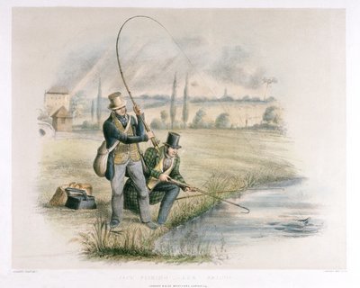 Jack che Pesca, Lea Bridge, da una serie di sei immagini di 