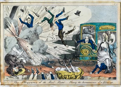 I piaceri della ferrovia. Illustrazione degli inconvenienti di un