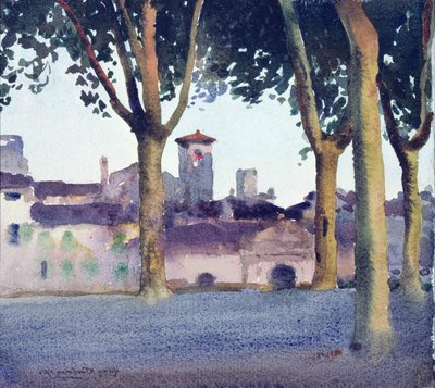 Sulle Mura, Lucca da Henry Herbert Bulman