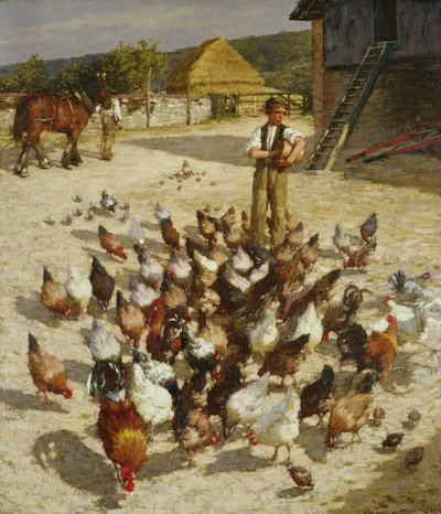 Una fattoria del Sussex da Henry Herbert La Thangue