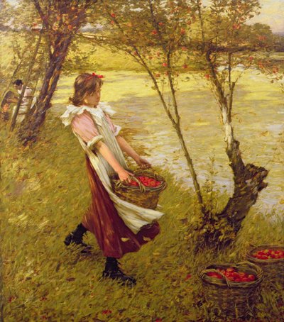 Nel frutteto, Haylands, Graffham da Henry Herbert La Thangue