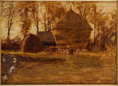 Covoni di fieno nel Sussex da Henry Herbert La Thangue